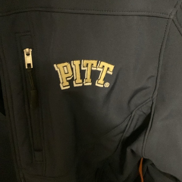 Campus Collection Pitt Panther Menx XLarge Wind Rain Resistant Jacket Coat - Picture 3 of 6